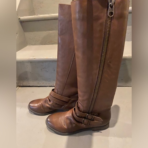 STEVE MADDEN- Tall leather Riding boots - Picture 2 of 8